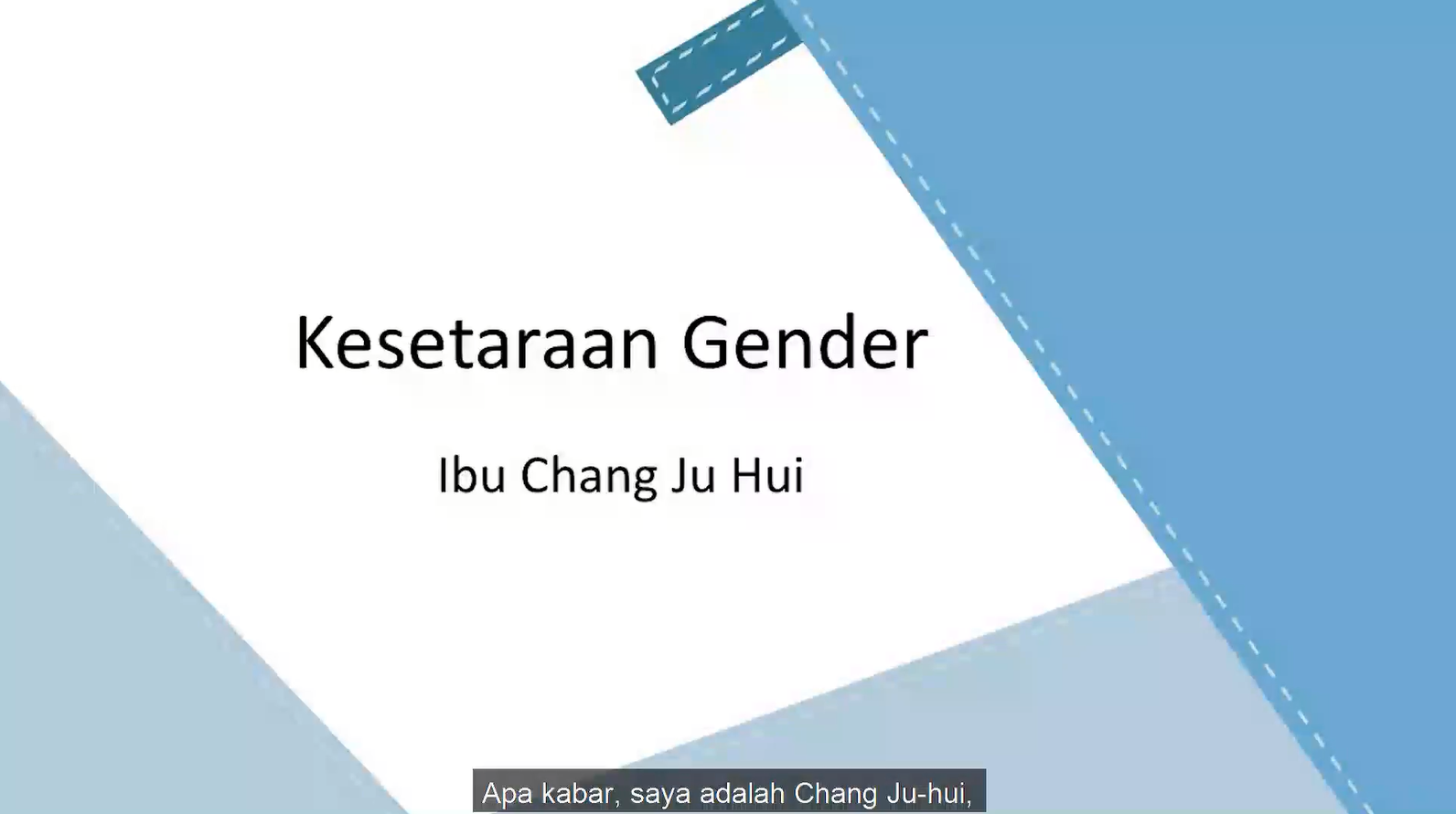 性別平等-印尼文版